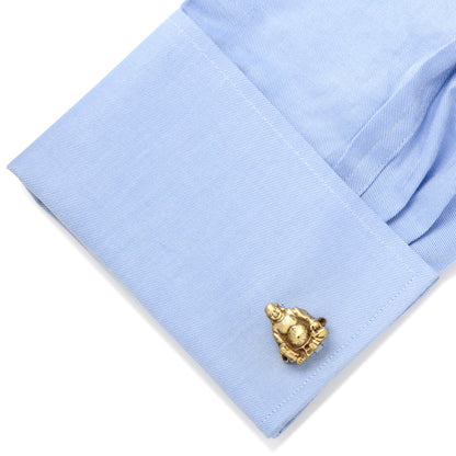 Smiling Buddha Cufflinks Image 3