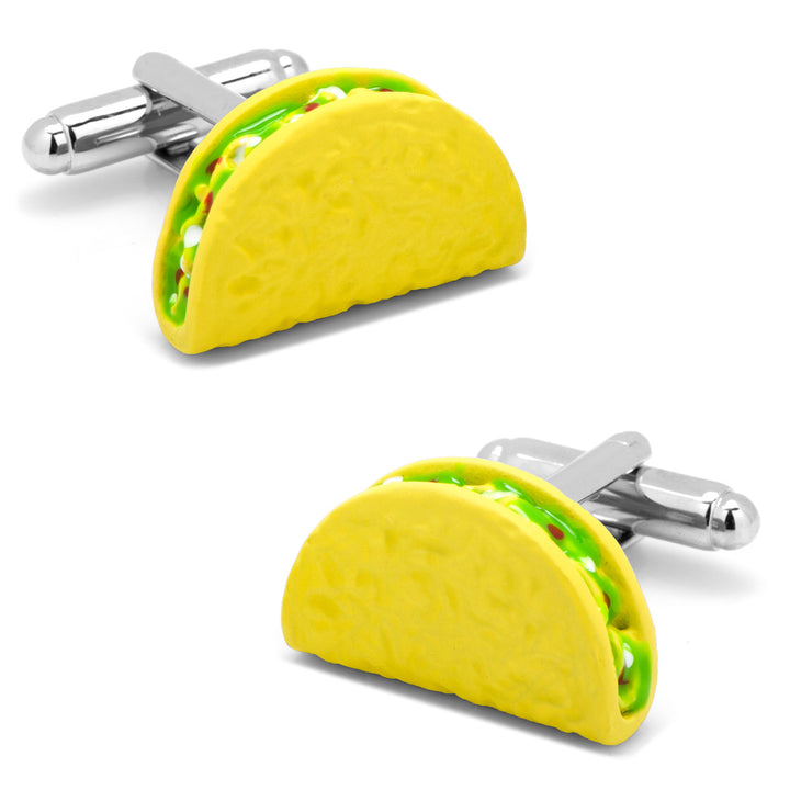 3D Taco Cufflinks Image 1