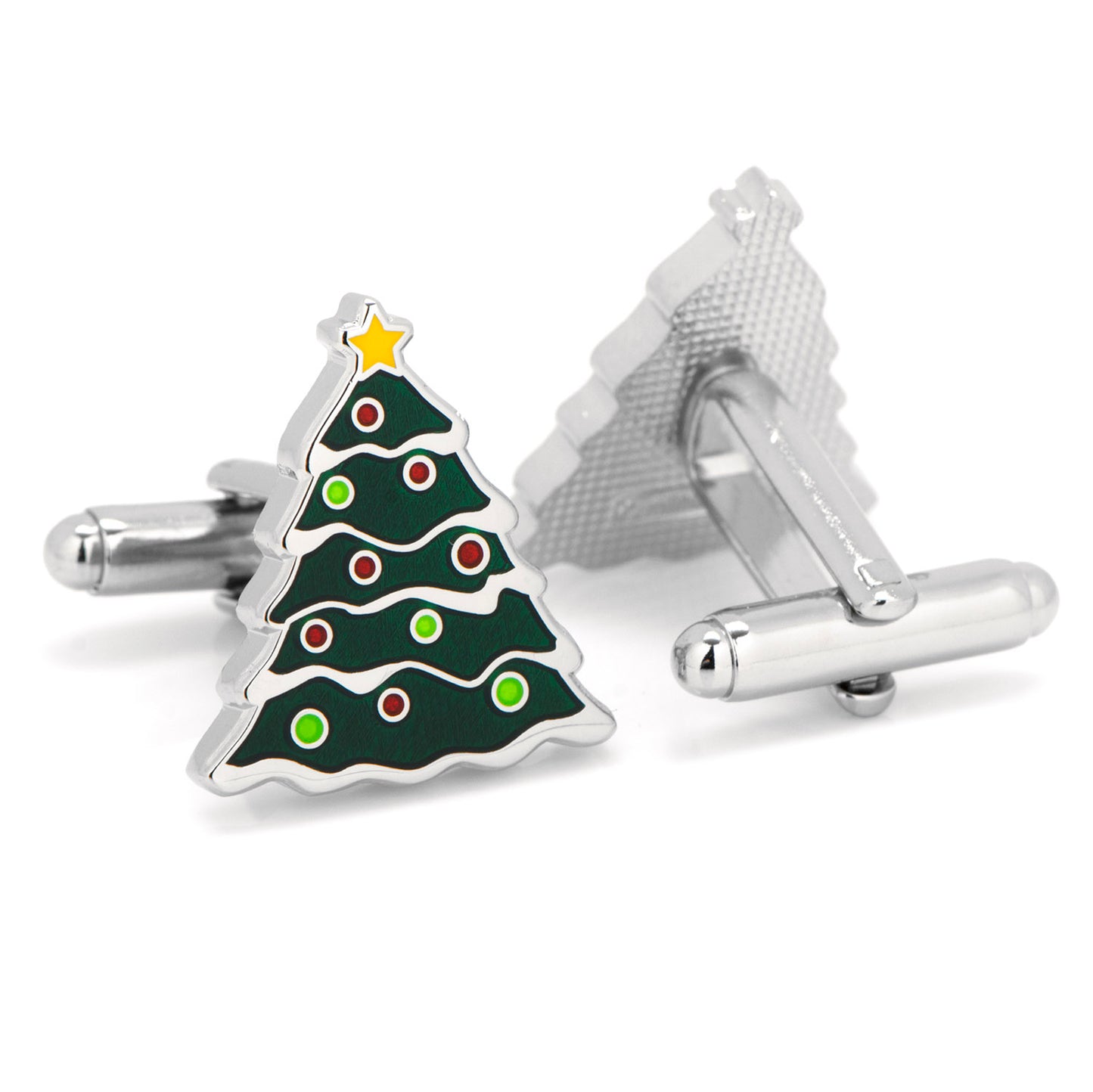 Christmas Tree Cufflinks Image 2