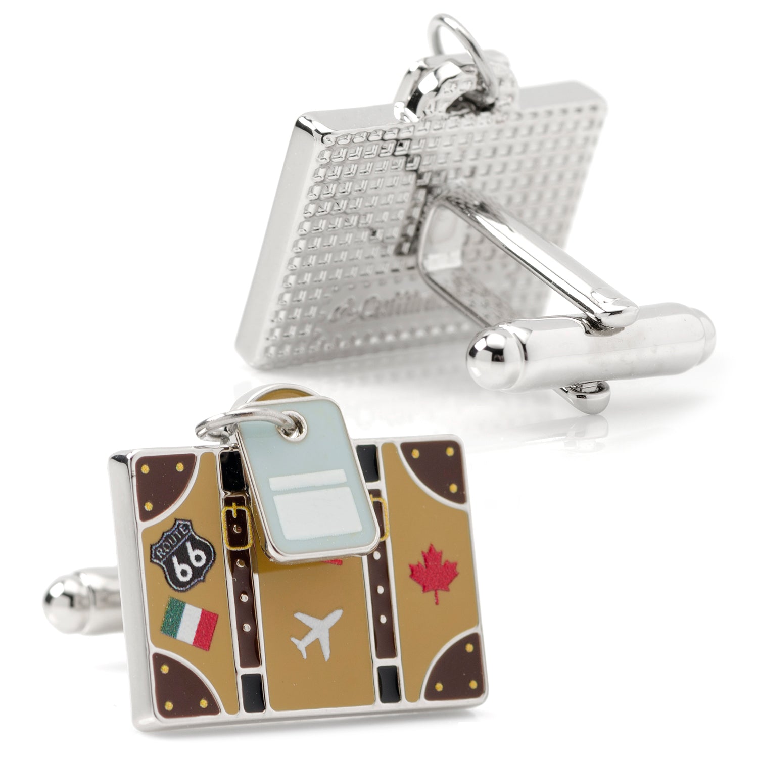 Traveler Suitcase Cufflinks Image 2