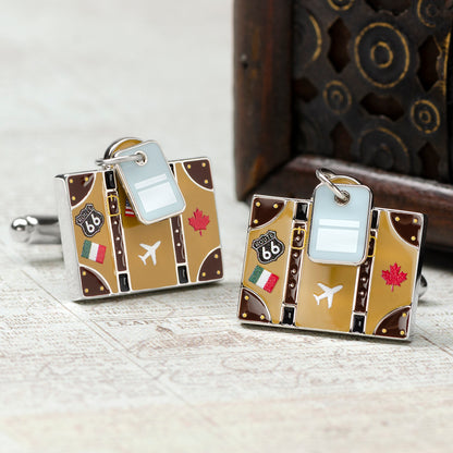 Traveler Suitcase Cufflinks Image 5