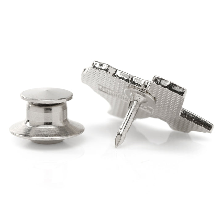 Silver Texas Cufflinks and Lapel Pin Gift Set Image 7