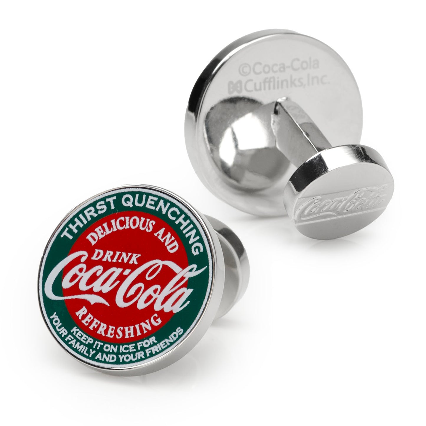 Coca-Cola Vintage Cufflinks Image 3