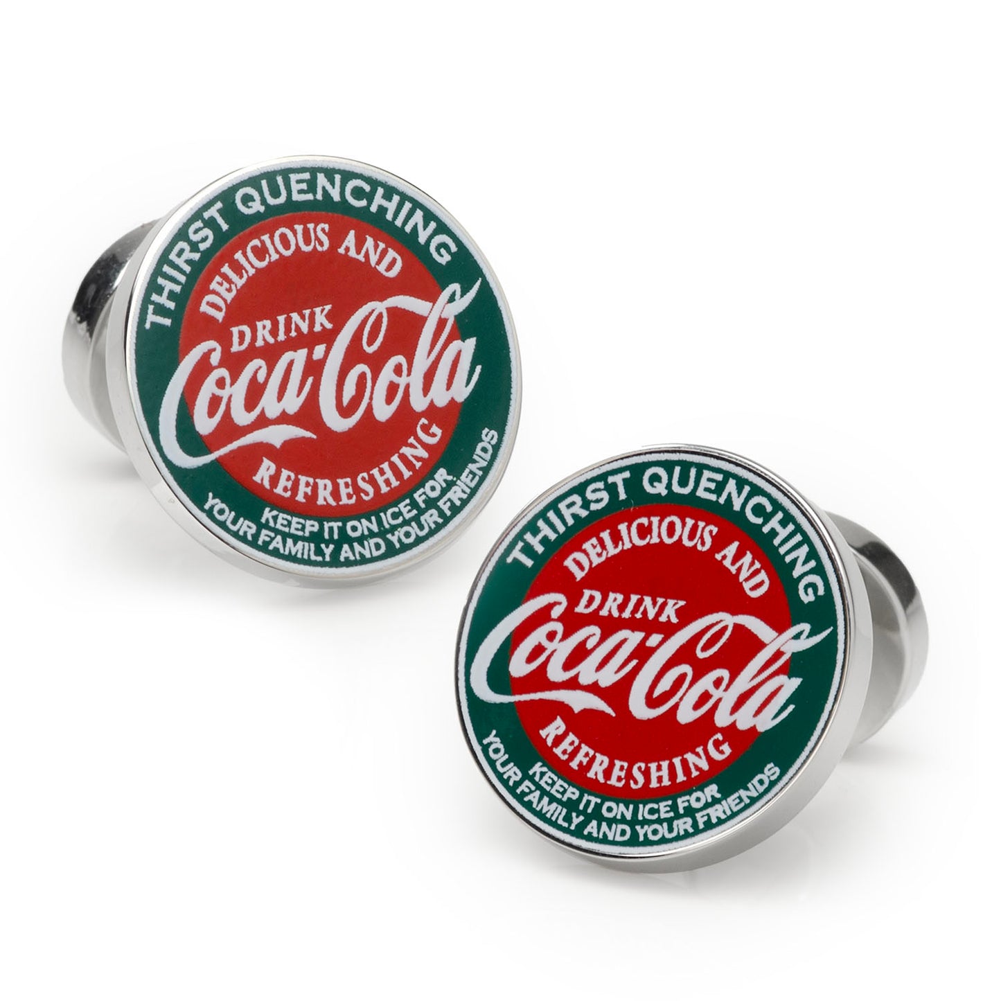 Coca-Cola Vintage Cufflinks Image 1