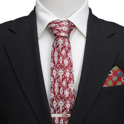 Christmas Wrap Red Men's Tie Image 2