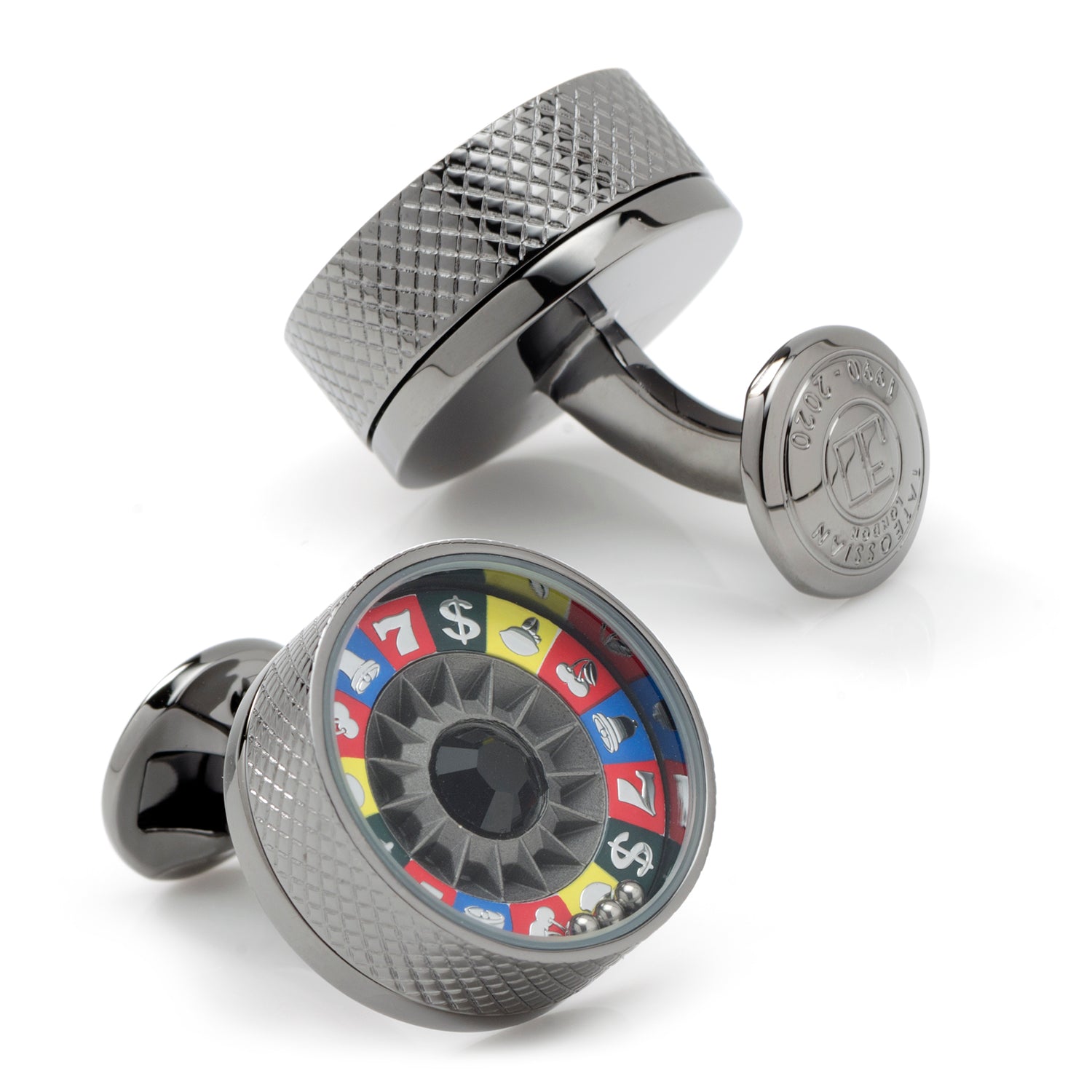 Fruit Machine Roulette Cufflinks Image 2