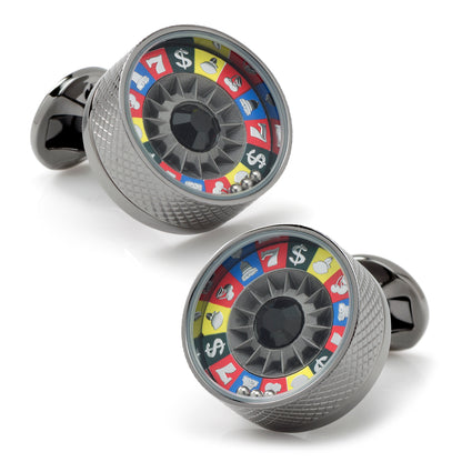 Fruit Machine Roulette Cufflinks Image 1