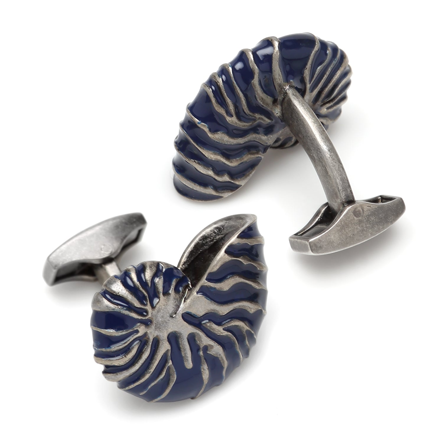 Nautilus Shell Cufflinks Image 2