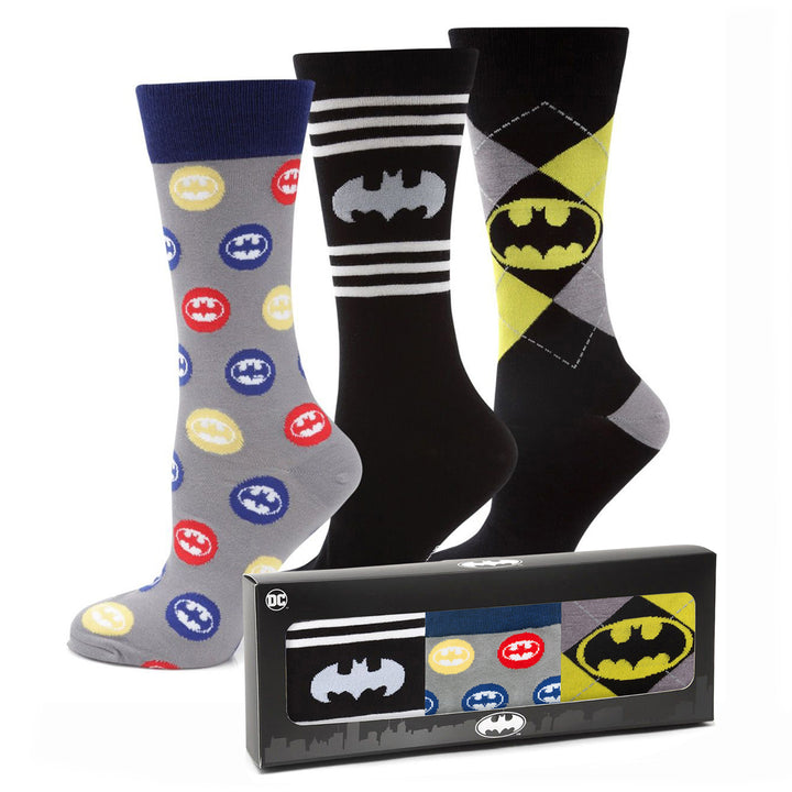 Batman 3 Pack Sock Gift Set Image 2