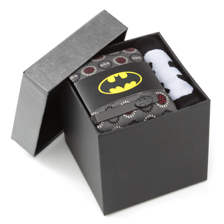 Batman Necktie Gift Set Image 2