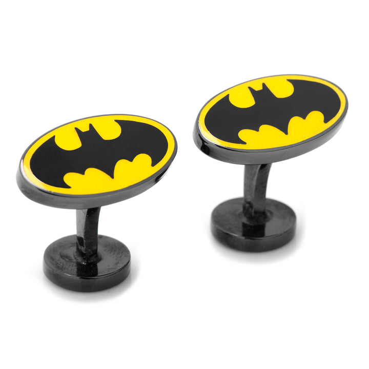 Transparent Enamel Batman Cufflinks Image 2