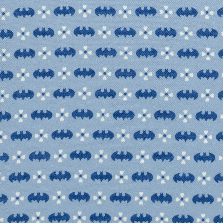 Batman Multi Motif Blue Pocket Square Image 6
