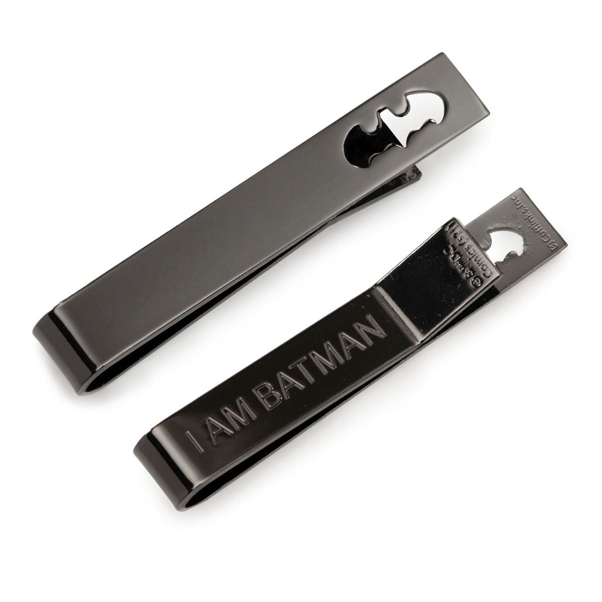 I Am Batman Black Tie Bar Image 1