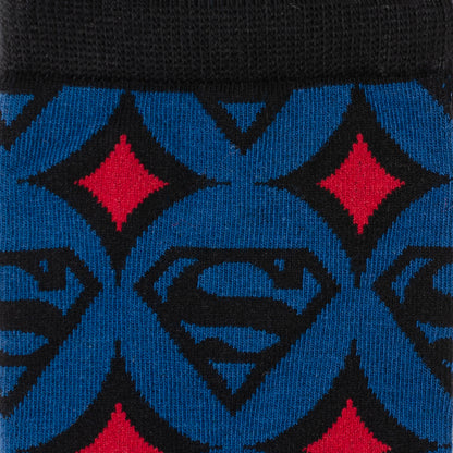 DC Comics - Superman Circle Motif Blue Men's Socks Image 3