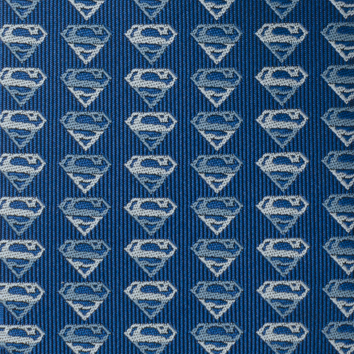 DC Comics - Superman Silhouette Blue Men's Tie Image 4