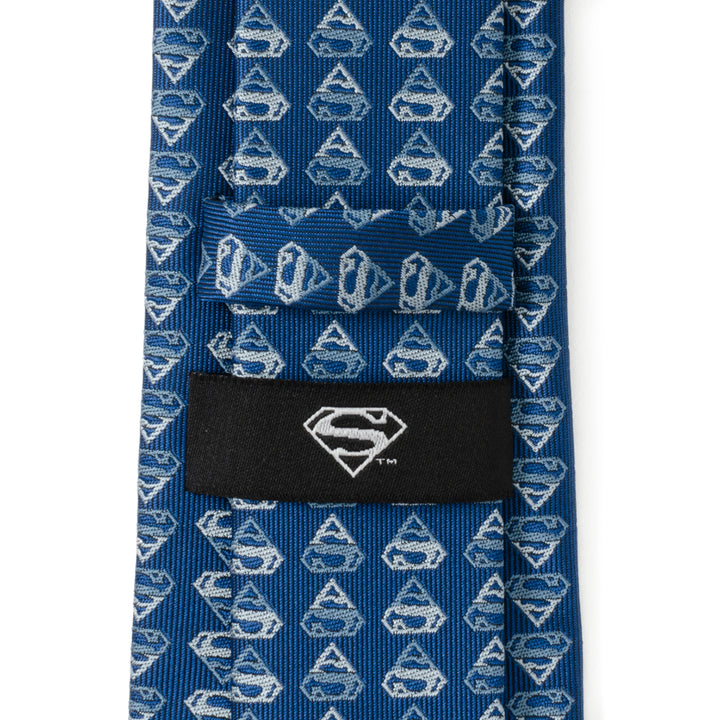 DC Comics - Superman Silhouette Blue Men's Tie Image 5