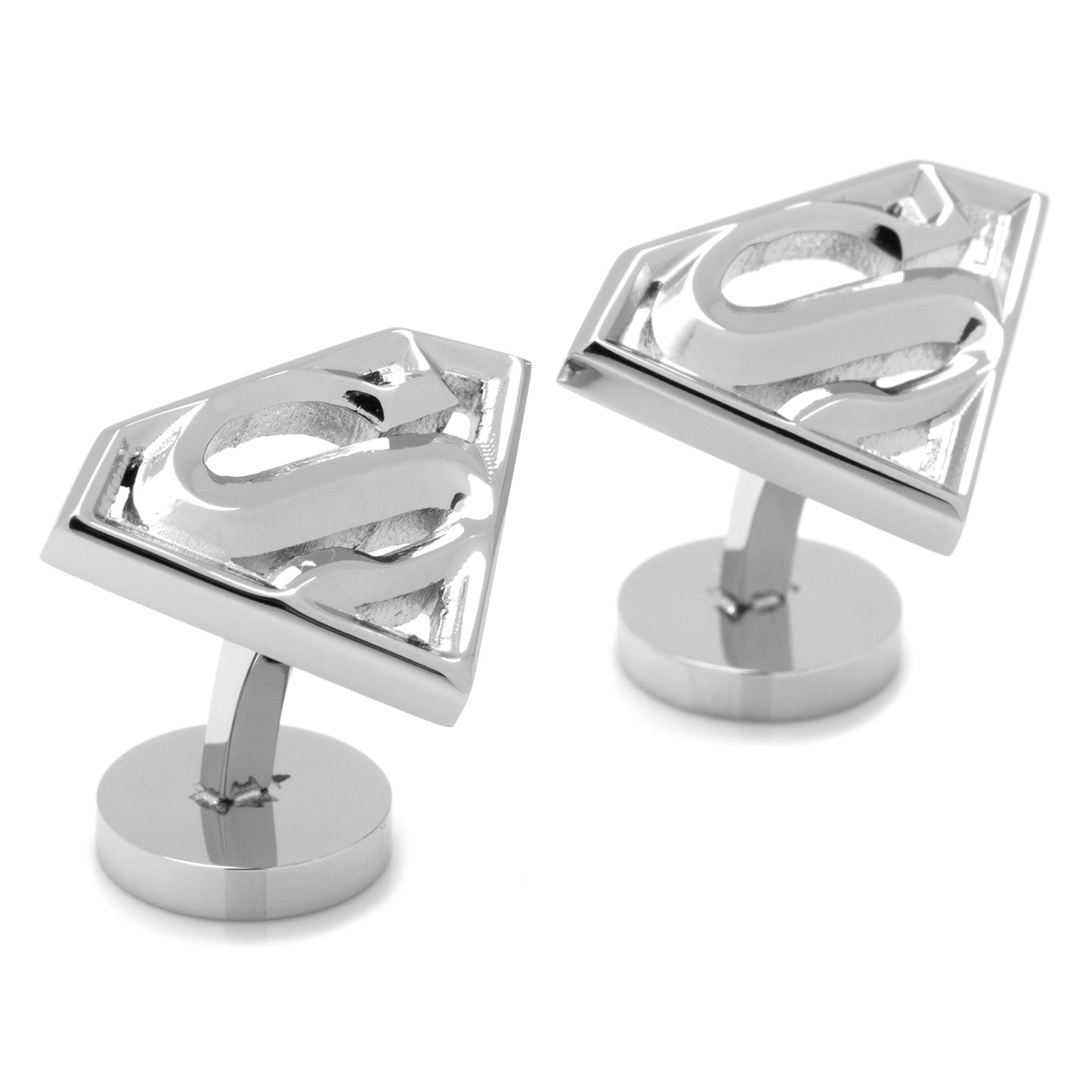 Stainless Steel Superman Cufflinks Image 2