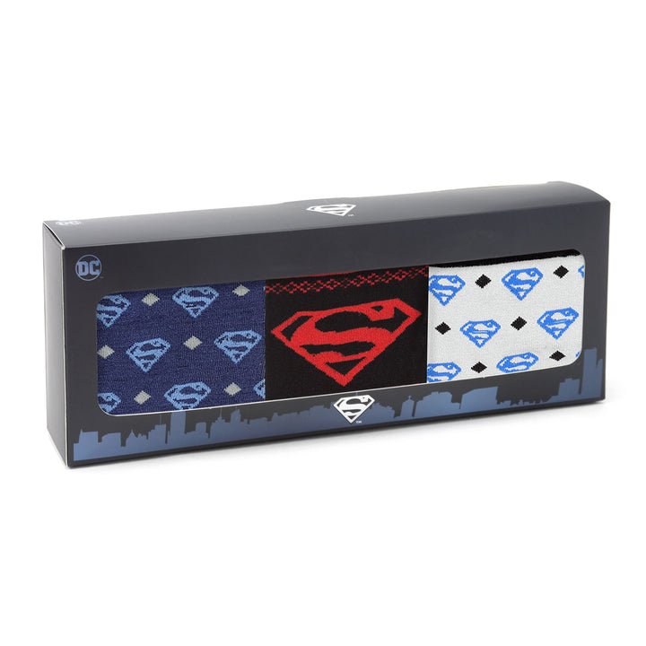 Superman 3 Pair Sock Gift Set Image 6