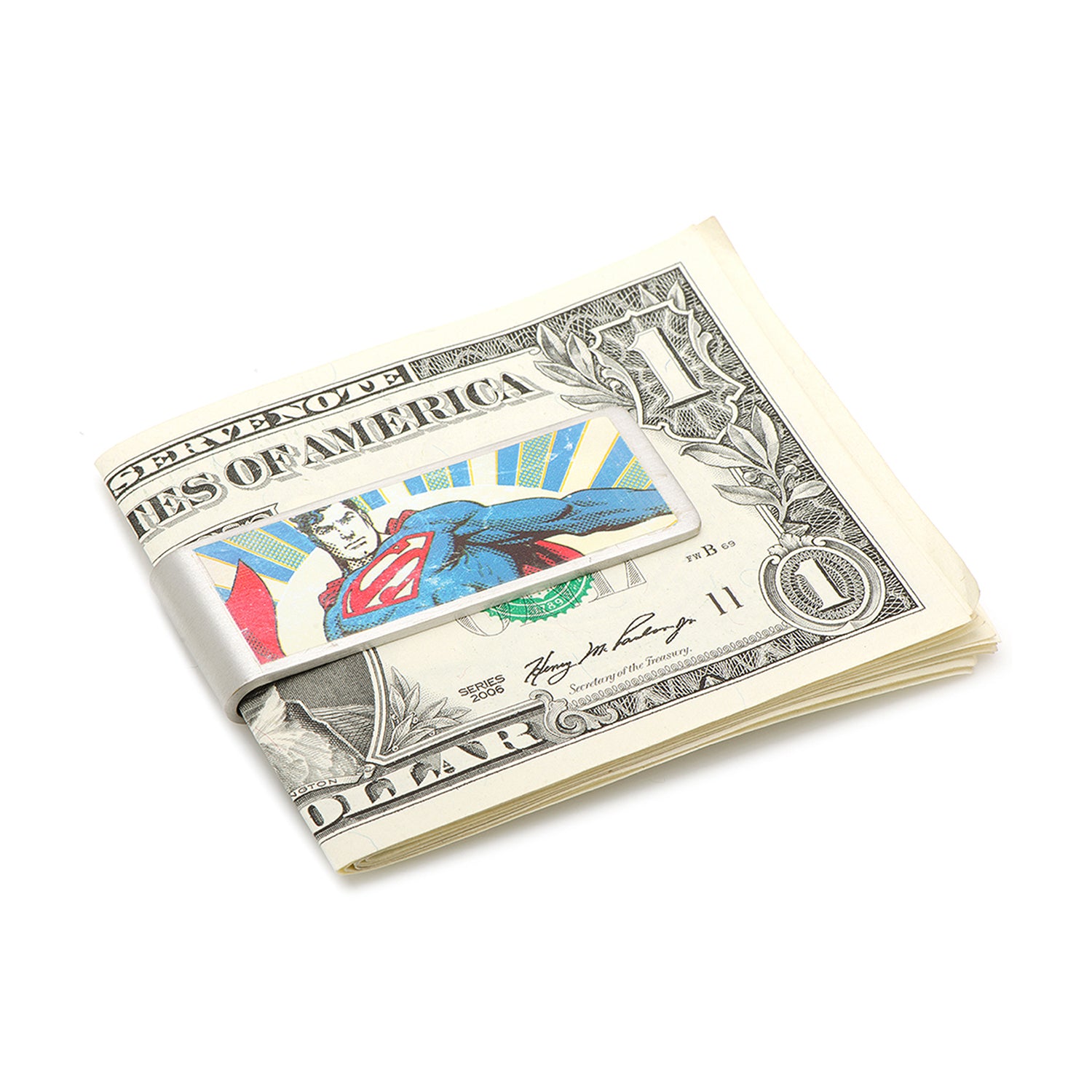 Vintage Superman Money Clip Image 3