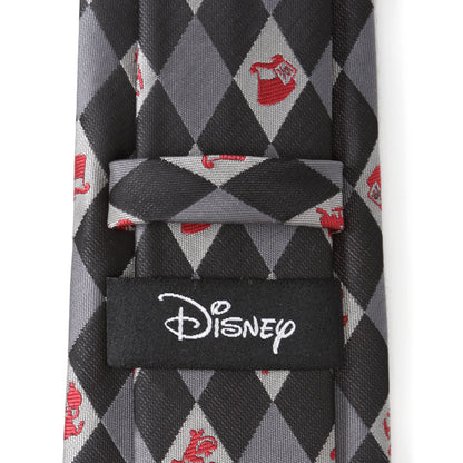 Alice in Wonderland Gray Men's Tie Image 5