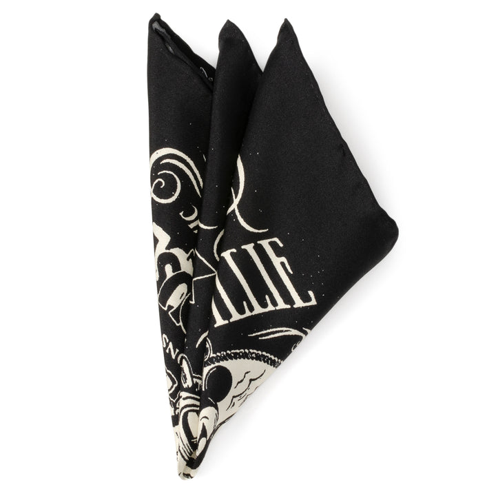Limited Time D100 Steamboat Willie Tie and Pocket Square Gift Set Image 10