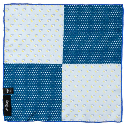 Donald Duck Blue Pocket Square Image 3