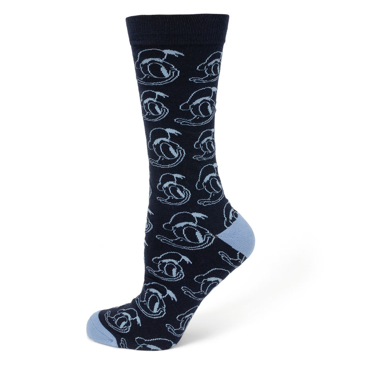 Donald Duck Patterned Blue Men's Socks Image 1