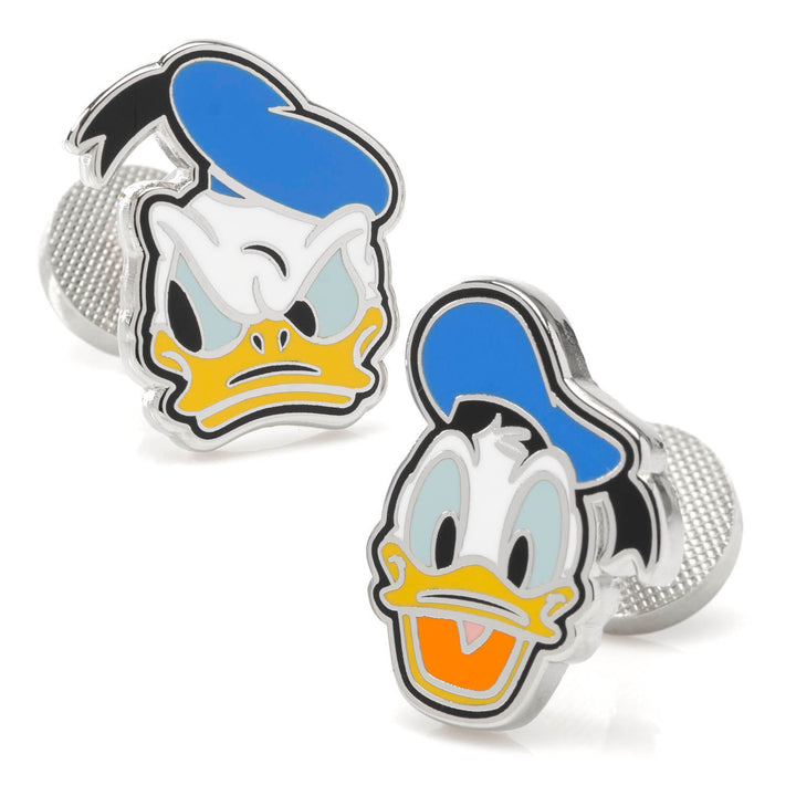 Donald Duck Two Faces Cufflinks Image 2