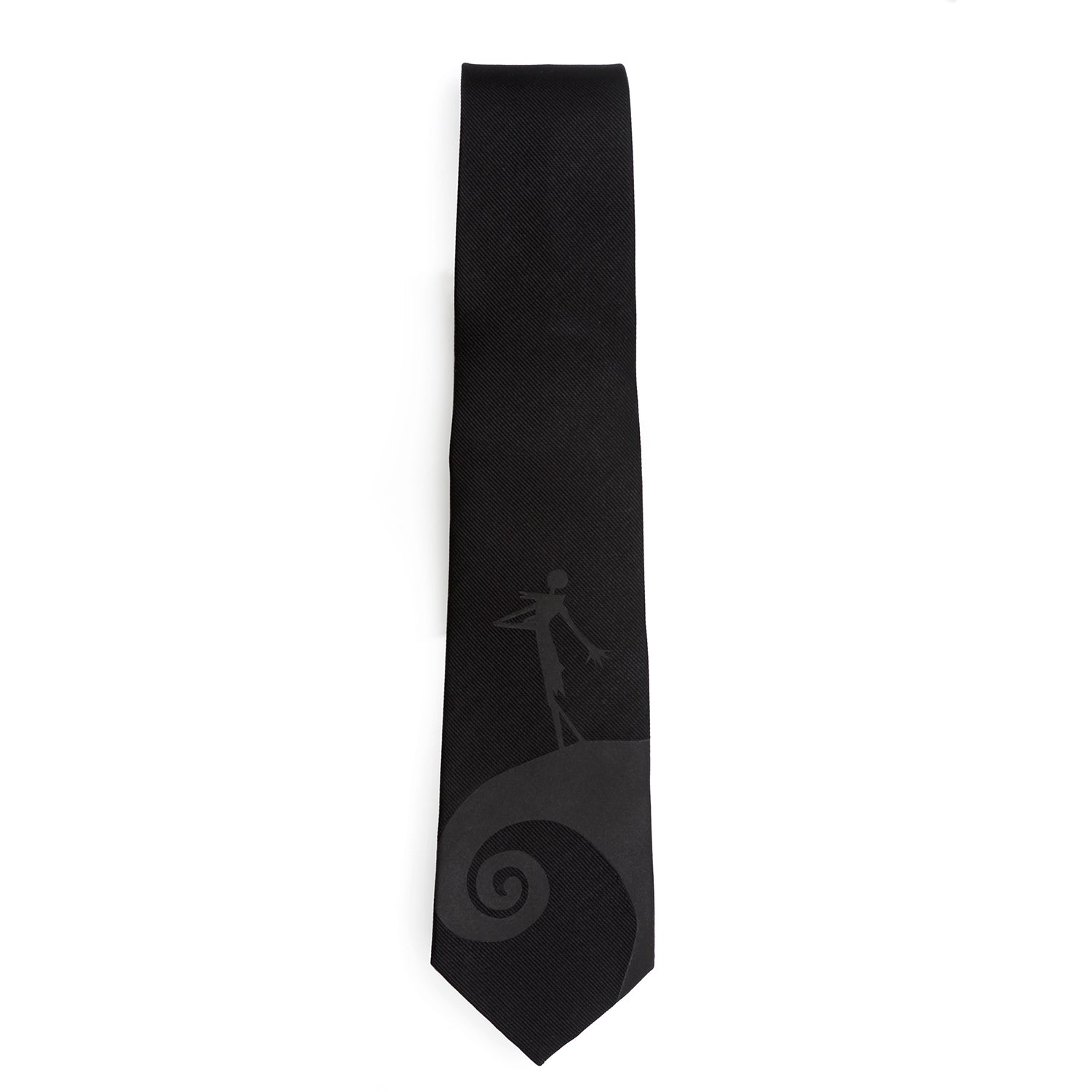 Jack Skellington Black Men's Tie Image 4