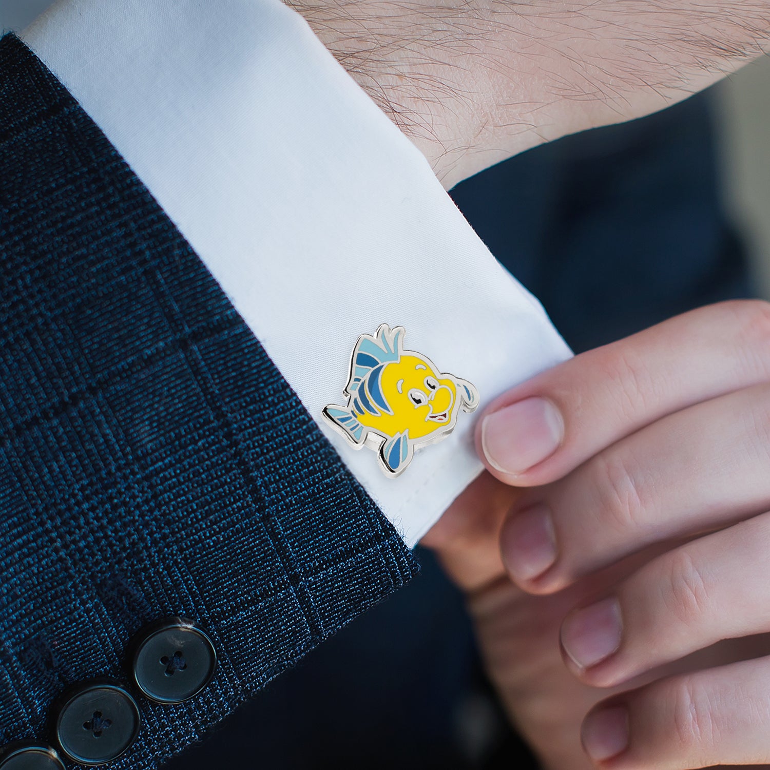 Flounder & Sebastian Cufflinks Image 2