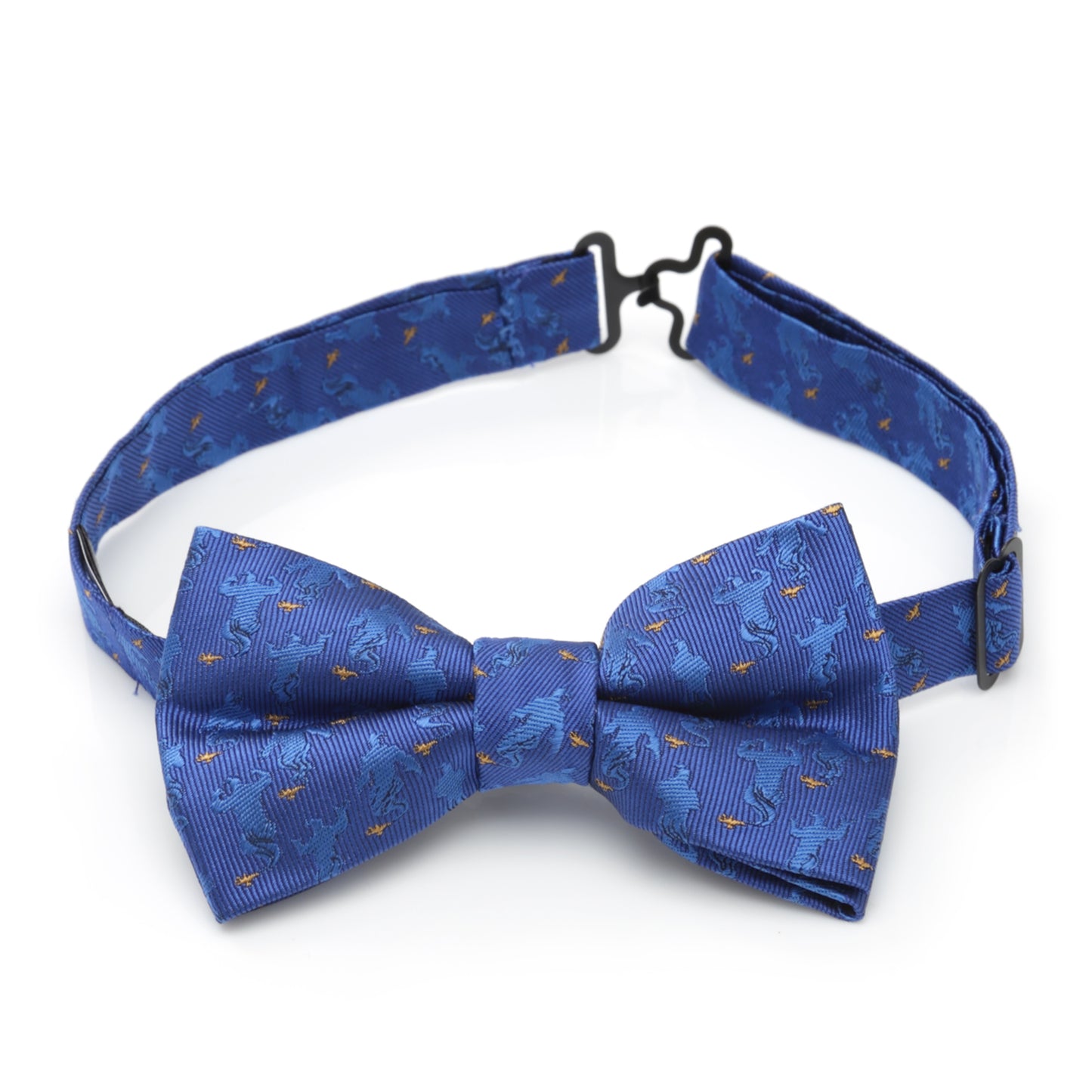 Genie Scattered Blue Big Boy's Bow Tie Image 4