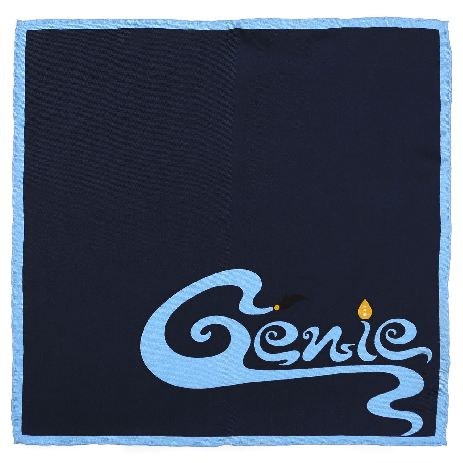 Genie Writing Pocket Square Image 1