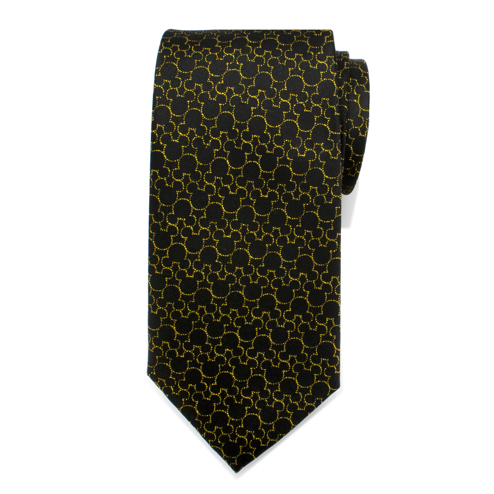 Mickey's 90th Anniversary Compact Silhouette Men's Tie Image 3