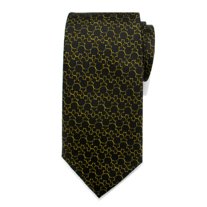 Mickey's Celebration Compact Silhouette Men's Tie Image 3