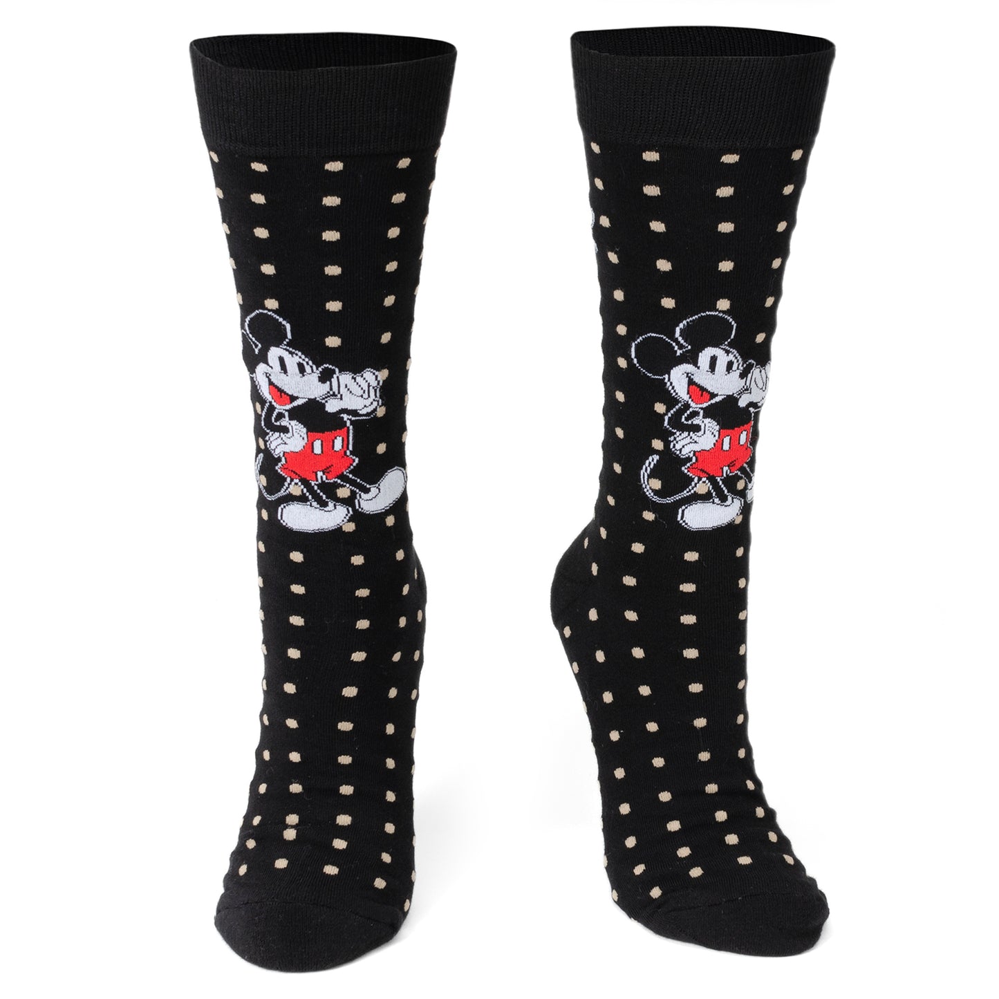 Mickey Dot Sock and Mickey Blue Lapel Pin Gift Set Image 2