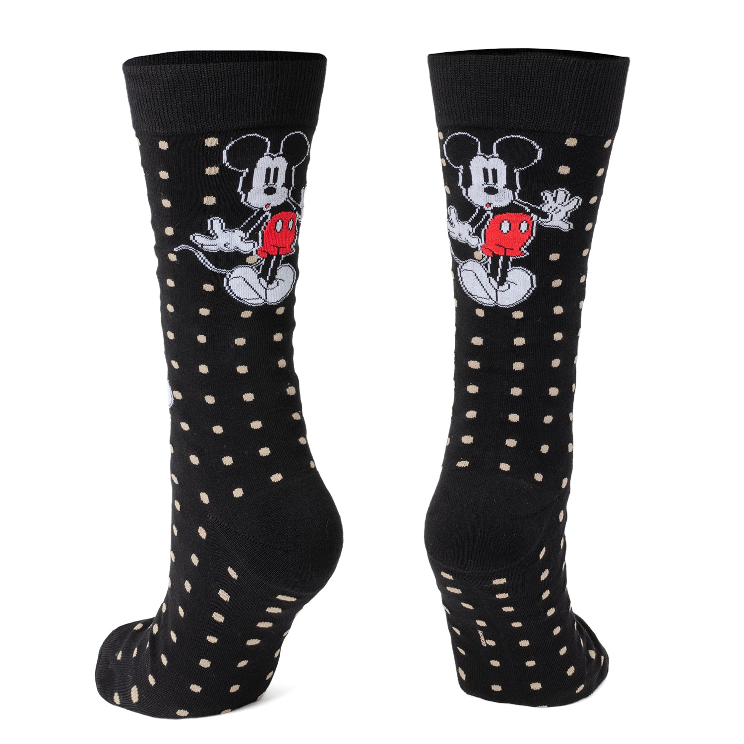 Disney Mickey Mouse Dot Socks and Blue Lapel Pin Gift Set Image 3