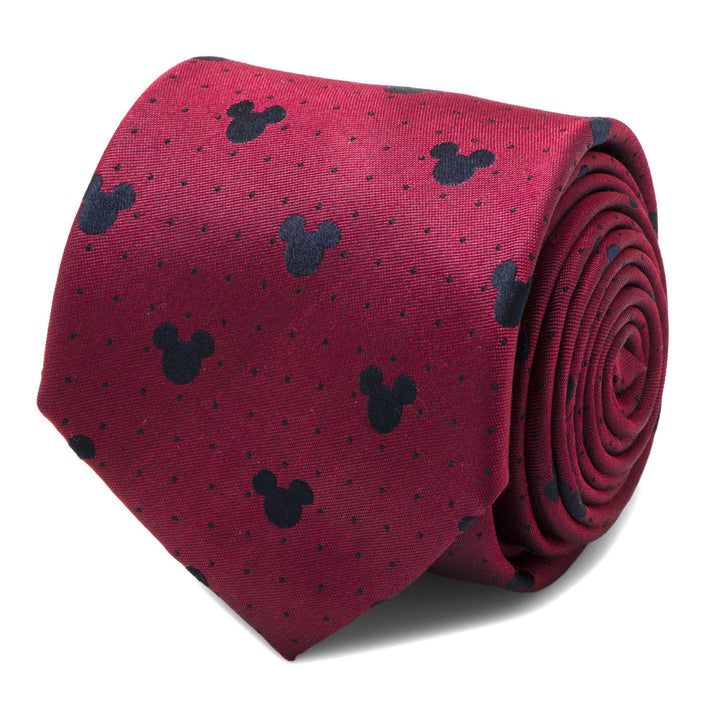Mickey Mouse Red Dot Necktie Gift Set Image 3
