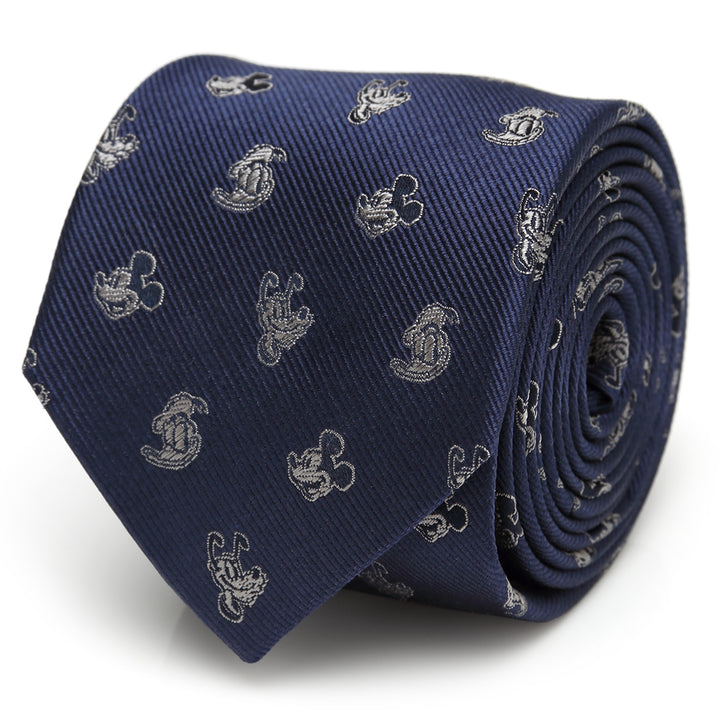 Mickey and Friends Blue Men's Tie Image 1