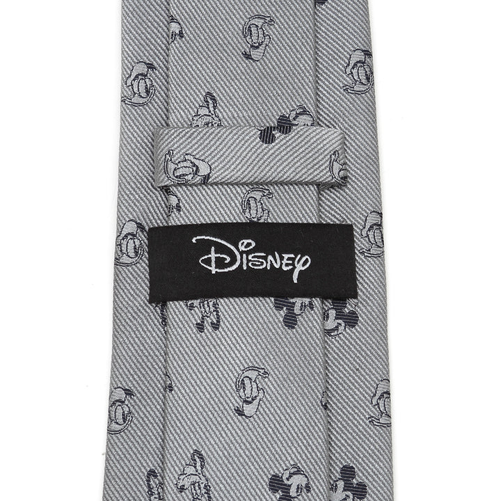 Mickey and Friends Gray Men's Tie Image 4