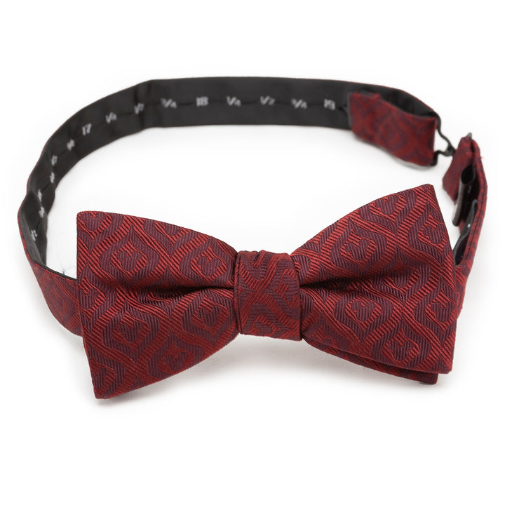 Mickey Mouse Holiday Maroon Bow Tie Image 4
