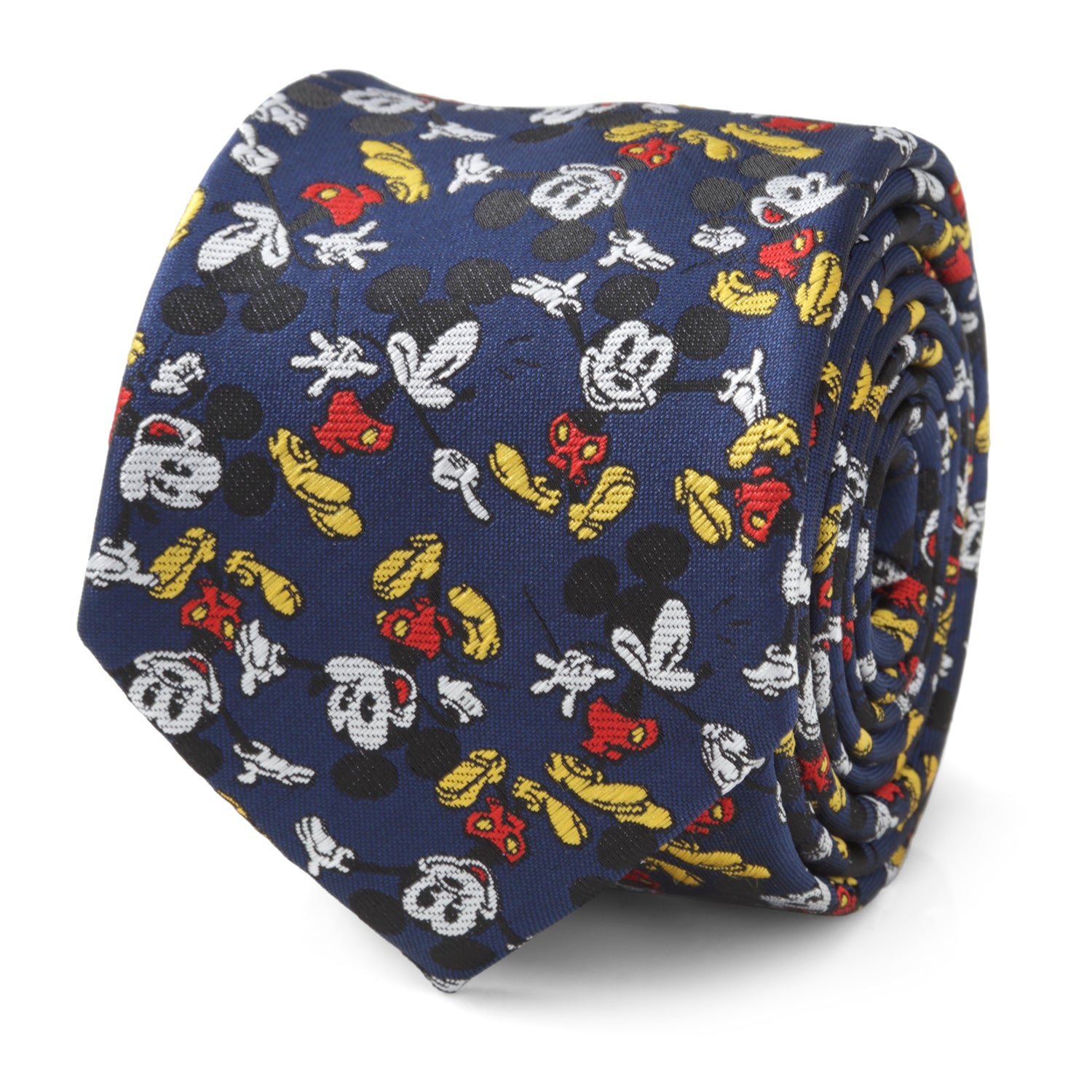 Mickey Action Navy Men's Tie Image 1