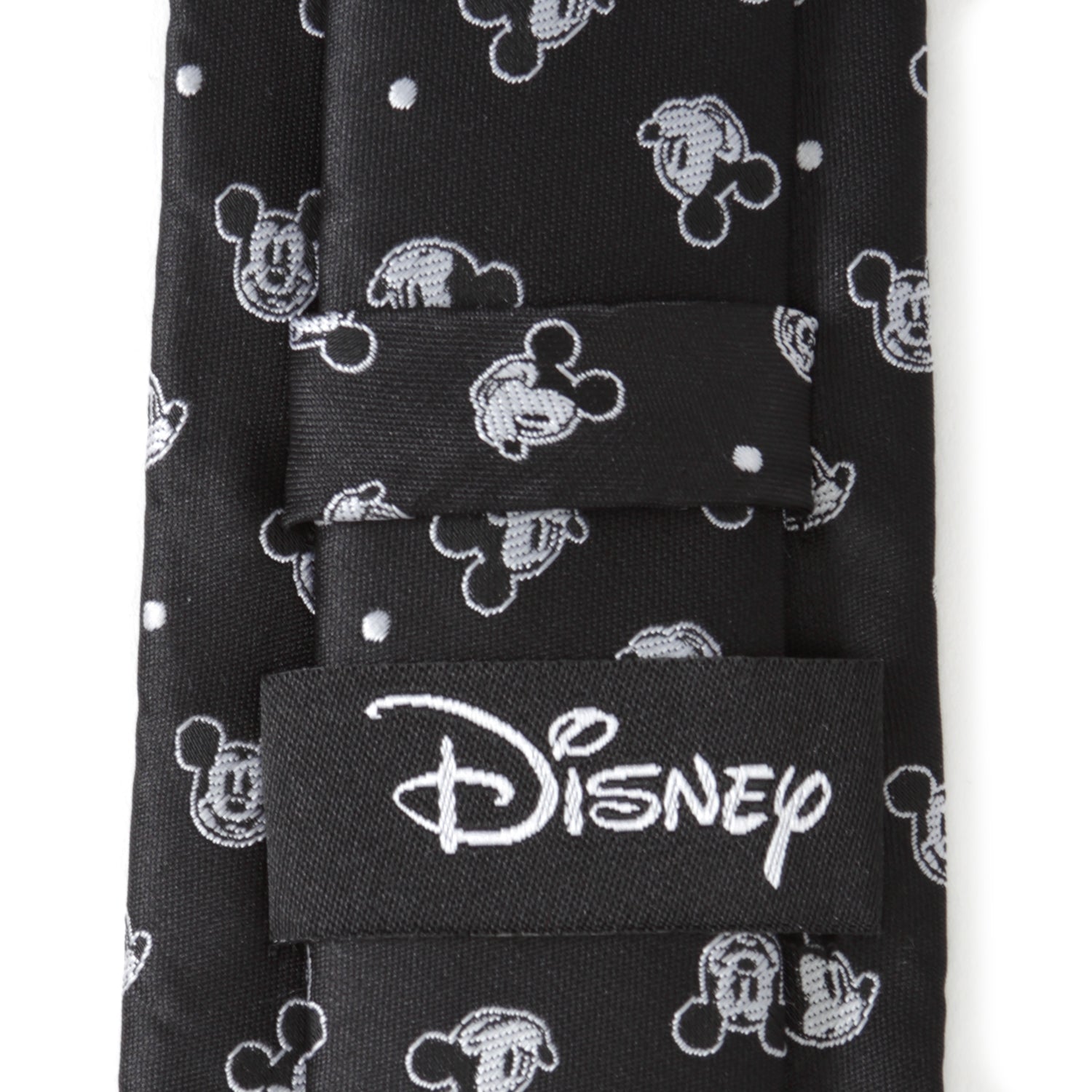 Mickey Dot Black Men's Tie
 Image 5