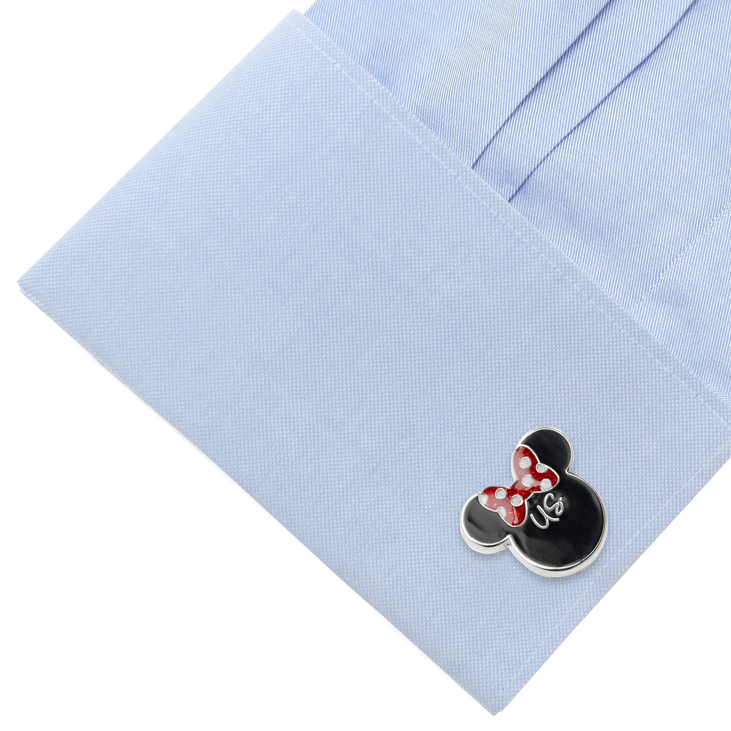 Mickey Minnie "I Love Us" Cufflinks Image 4