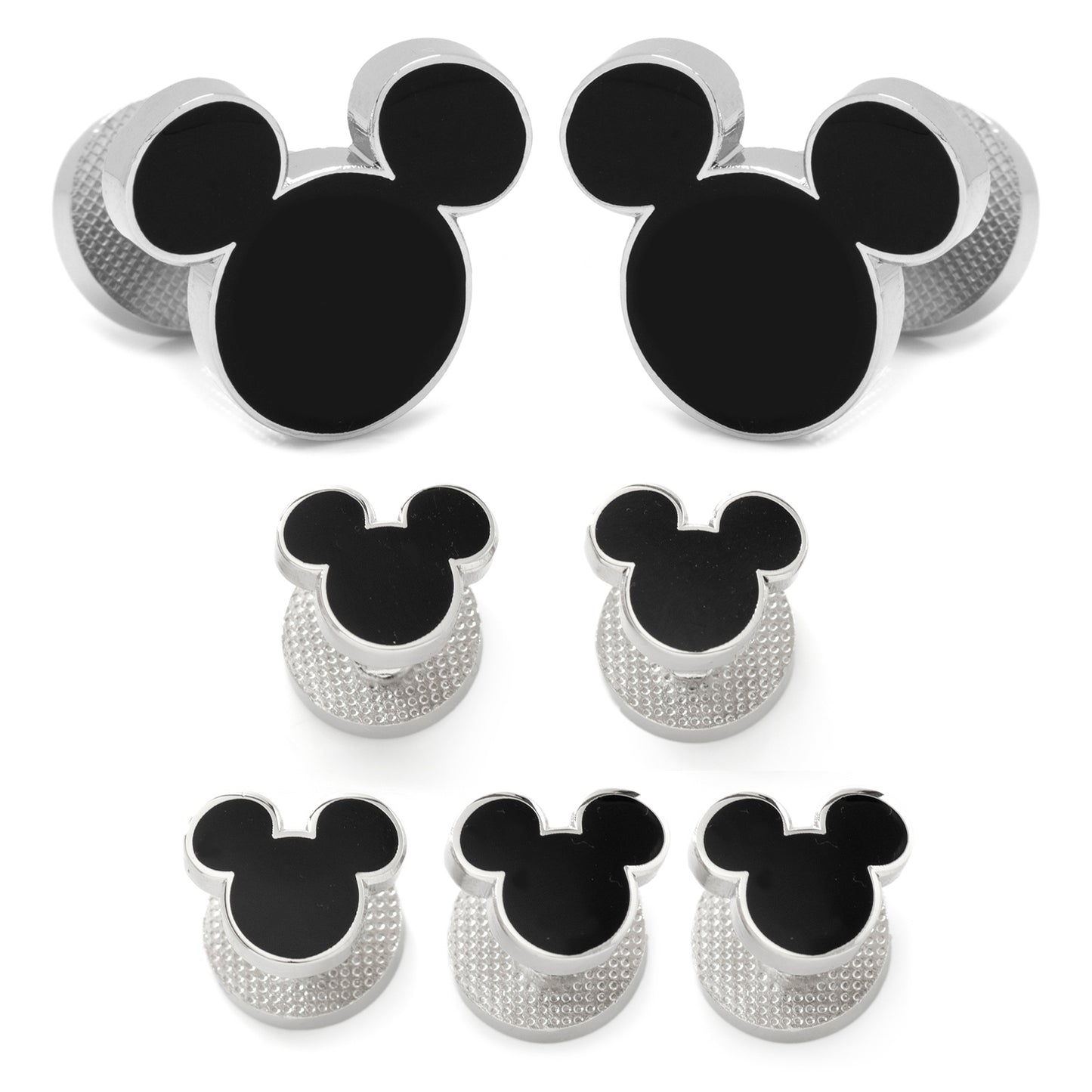 Mickey Mouse Silhouette Stud Set Image 1
