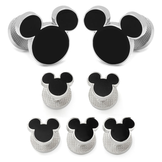 Mickey Mouse Silhouette Stud Set Image 1