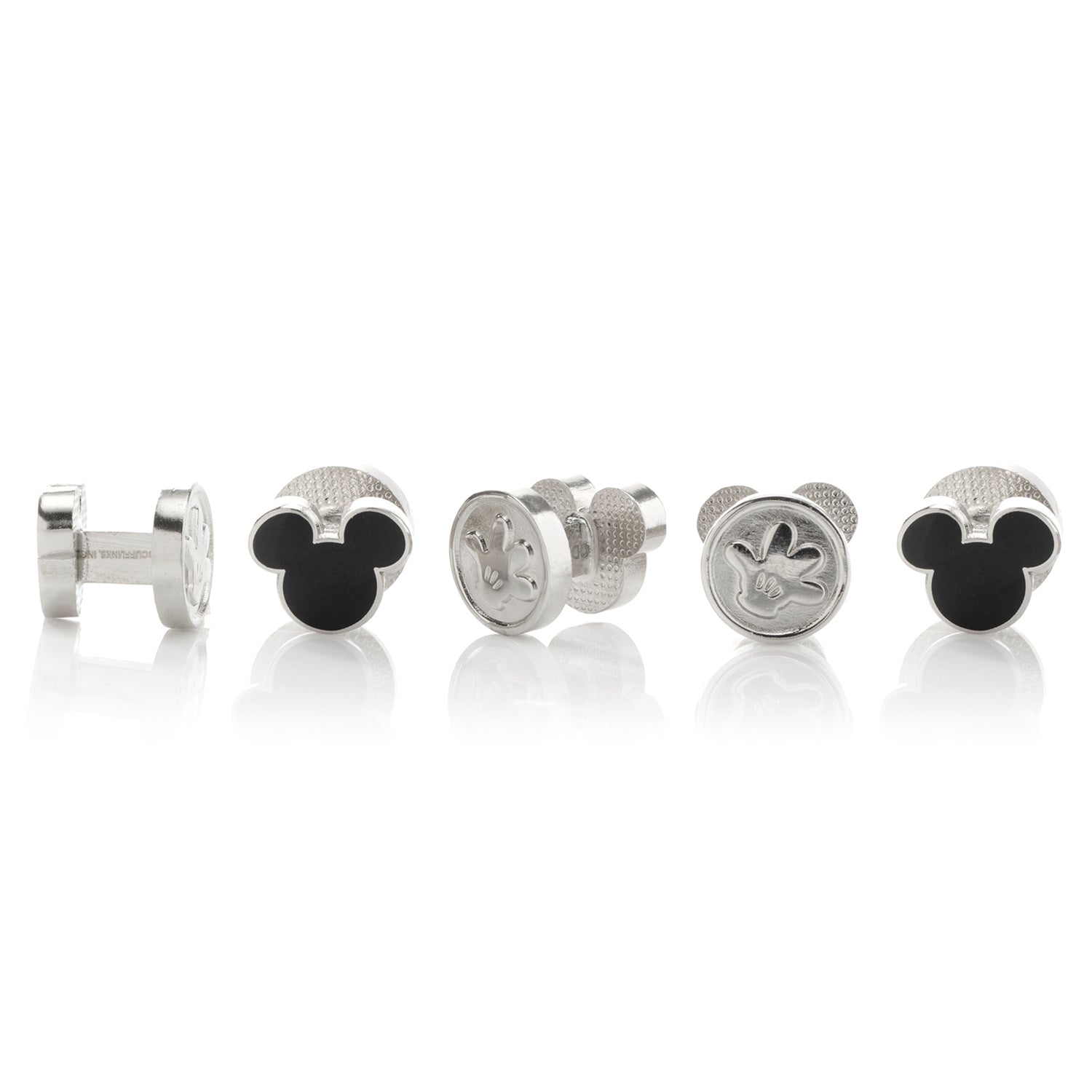 Mickey Mouse Silhouette Studs Image 3