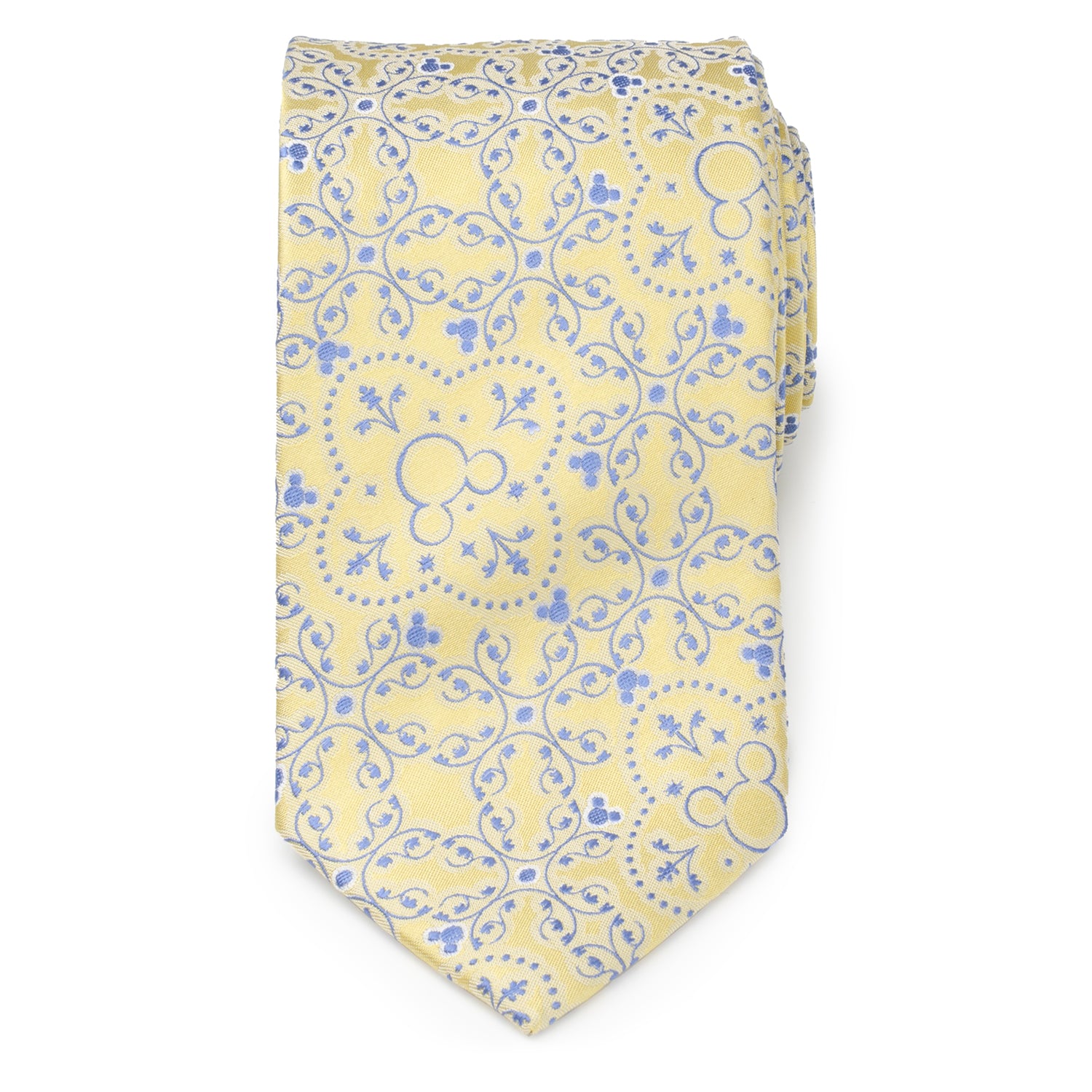 Mickey Yellow Multi Men's Tie Image 3