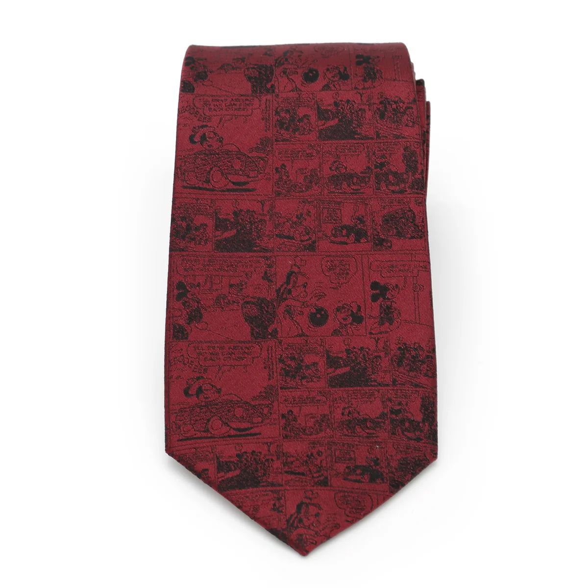 Mickey Mouse Comic Red Men's Tie Image 5