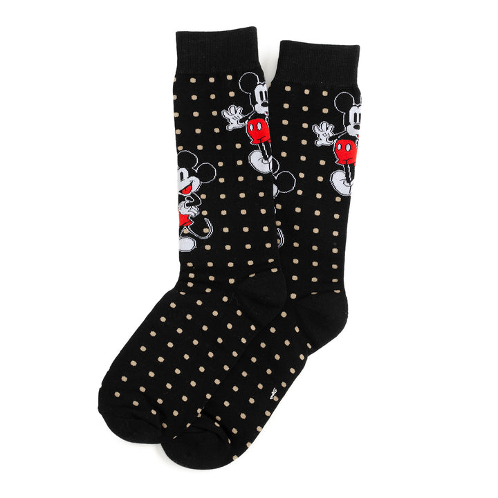 Mickey Mouse Dot Socks Image 2