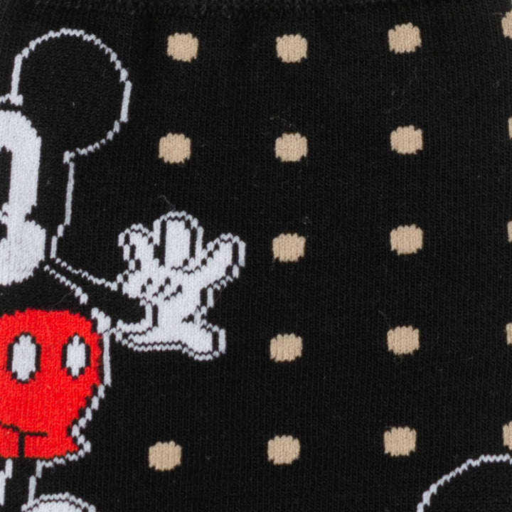 Mickey Mouse Dot Socks Image 3